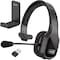 Delton 20X Wireless Computer Headset Bluetooth Headset with Auto-Pair USB with Stand 30 Hours Talk Time DBTHEAD20XBTDLHSAS1 - alternate 1